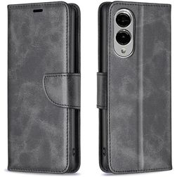 Mobigear Excellent Samsung Galaxy S25 Edge Hoesje Bookcase Portemonnee - Grijs
