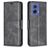 Mobigear Excellent Motorola Moto G85 Hoesje Bookcase Portemonnee - Zwart