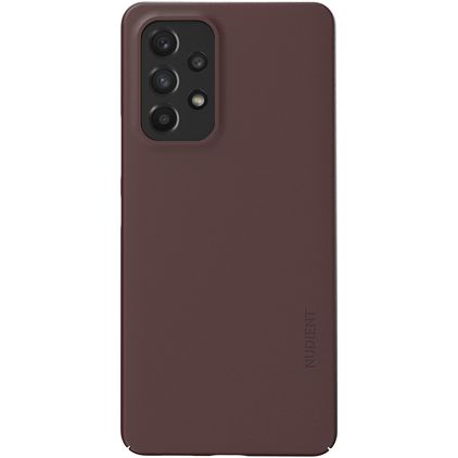 Nudient Thin Precise Samsung Galaxy A53 Hoesje Hardcase Backcover - Sangria Red