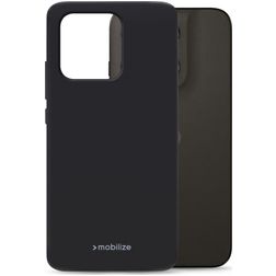 Mobilize Rubber Gelly Motorola Moto G37 Power Hoesje Flexibel TPU Backcover - Zwart