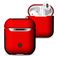 Mobigear Frosted Apple AirPods 2 Hardcase Hoesje - Rood