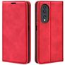 Mobigear Retro Slim HONOR 70 Hoesje Bookcase Portemonnee - Rood