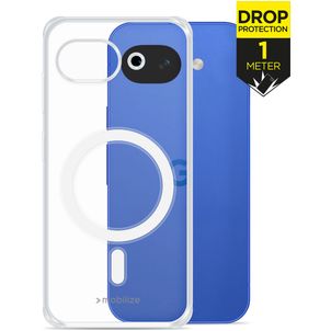 Mobilize Naked Protection Doorzichtig Google Pixel 10a MagSafe Hoesje Hardcase Backcover Shockproof - Transparant