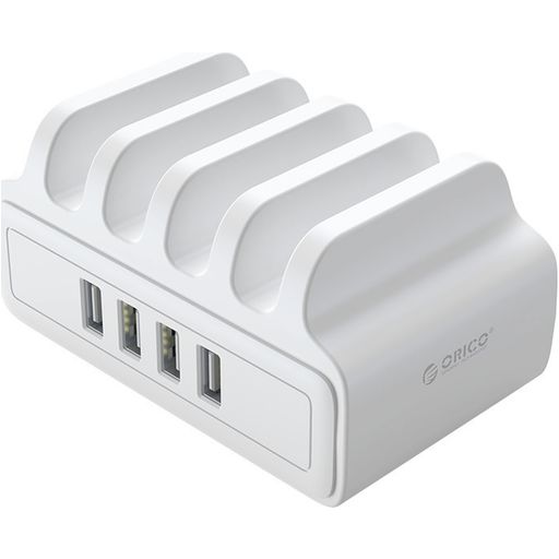 Orico Multi 4 USB Laadstation 40W 2.4A - Wit