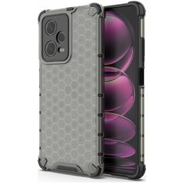 Mobigear Honeycomb POCO X5 Pro Hoesje Hardcase Backcover Shockproof - Zwart