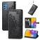 Mobigear Mandala Samsung Galaxy M52 Hoesje Bookcase Portemonnee - Zwart