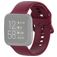 Mobigear Sport Buckle Siliconen Fitbit Versa 2 Bandje Gespsluiting - Rood