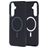 Mobiparts Slim Line Samsung Galaxy A37 MagSafe Hoesje Hardcase Backcover - Zwart
