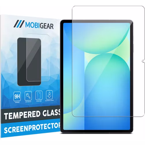Mobigear Samsung Galaxy Tab S10 FE Plus Glazen Screenprotector - Case Friendly