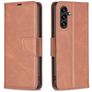 Mobigear Excellent Samsung Galaxy S25 FE Hoesje Bookcase Portemonnee - Bruin
