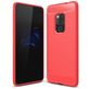 Mobigear Brushed Slim Huawei Mate 20 Hoesje Flexibel TPU Backcover - Rood