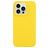 Mobigear Colors iPhone 14 Pro Hoesje Flexibel TPU Backcover - Geel