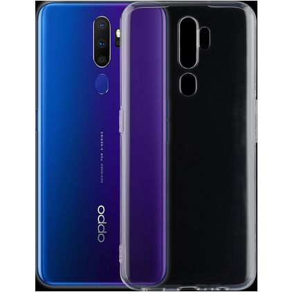 Mobigear Ultra Thin Doorzichtig OPPO A9 (2020) Hoesje Flexibel TPU Extra Dun Backcover - Transparant