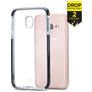 Mobilize Shatterproof Samsung Galaxy A3 (2017) Hoesje Hardcase Backcover Shockproof - Transparant / Zwart