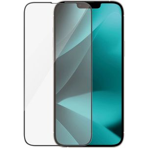PanzerGlass Ultra-Wide Fit iPhone 14 Plus Glazen Screenprotector - Case Friendly + Installatie Frame - Zwart