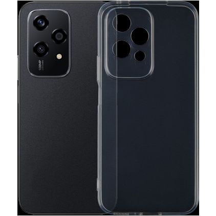 Mobigear Ultra Thin Doorzichtig HONOR 200 Lite Hoesje Flexibel TPU Extra Dun Backcover - Transparant