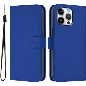 Mobigear Urban Wallet iPhone 16 Pro Max Hoesje Bookcase Portemonnee - Donkerblauw