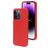 Mobiparts iPhone 14 Pro Siliconen Hoesje Backcover - Scarlet Red