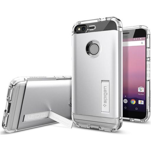 Spigen Tough Armor for Pixel satin silver