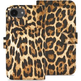 My Style Flex Wallet iPhone 16e Hoesje Bookcase Portemonnee - Wild Leopard