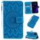 Mobigear Sunflower iPhone 11 Hoesje Bookcase Portemonnee - Blauw