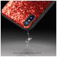 Mobigear Glitter iPhone XS Hoesje Hardcase Backcover - Zilver