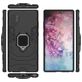 Mobigear Armor Ring Samsung Galaxy Note 10 Plus Hoesje Hardcase Backcover Shockproof met Ringhouder - Zwart
