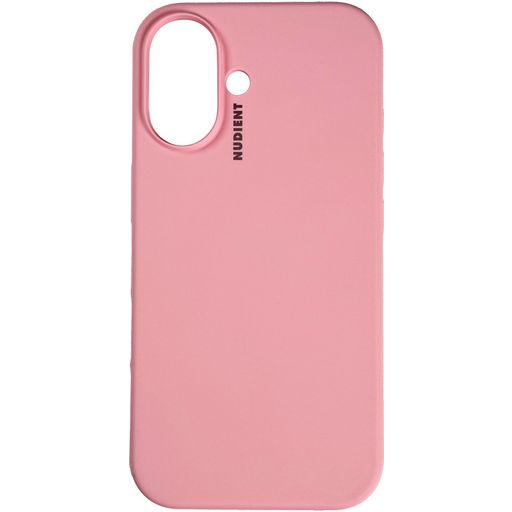 Nudient Base iPhone 16 Plus Siliconen Hoesje Backcover - Baby Pink