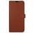 Valenta Gel Skin Samsung Galaxy A14 Hoesje Echt Leer Bookcase Portemonnee - Bruin