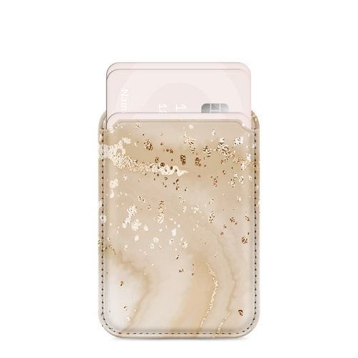 MIO Pasjeshouder - 3 Pasjes - MagSafe Compatible - Gold Marble