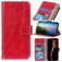 Mobigear Basic Motorola Moto G62 Hoesje Bookcase Portemonnee - Rood