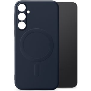 My Style Protective Flex Samsung Galaxy A35 MagSafe Hoesje Flexibel TPU Backcover - Marineblauw