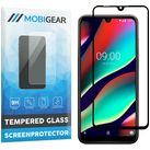 Mobigear Premium Wiko View 3 Pro Glazen Screenprotector - Case Friendly - Zwart