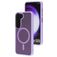 Mobiparts Hardcover Samsung Galaxy S23 MagSafe Hoesje Hardcase Backcover - Satin Lila