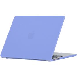 Mobigear Matte MacBook Air 15 Inch (2023-2025) Hoes Hardshell Laptopcover MacBook Case - Blauw - Model A2941 / A3114 / A3241