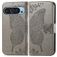 Mobigear Butterfly Google Pixel 10 Pro Hoesje Bookcase Portemonnee - Grijs