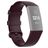 Mobigear Cross Siliconen Fitbit Charge 4 Bandje Gespsluiting - Bordeaux Rood