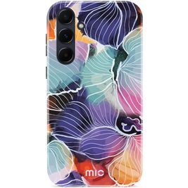 MIO Samsung Galaxy A55 MagSafe Hoesje Hardcase Backcover - Flowers