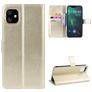 Mobigear Wallet iPhone 11 Hoesje Bookcase Portemonnee - Goud