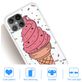 Mobigear Design iPhone 12 Mini Hoesje Flexibel TPU Backcover - Ice Cream