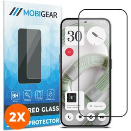 Mobigear Premium Nothing Phone (2a) Plus Glazen Screenprotector - Case Friendly (2-Pack)