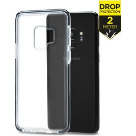 Mobilize Shatterproof Samsung Galaxy S9 Hoesje Hardcase Backcover Shockproof - Transparant / Zwart