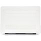 Mobigear Marble MacBook Air 13 Inch (2010-2019) Hoes Hardshell Laptopcover MacBook Case - Wit - Model A1369 / A1466