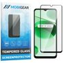 Mobigear Premium Realme C35 Glazen Screenprotector - Case Friendly - Zwart