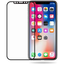 Mobilize Premium iPhone X Glazen Screenprotector - Zwart