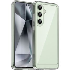 Mobigear Crystal Doorzichtig Samsung Galaxy S24 FE Hoesje Hardcase Backcover - Transparant