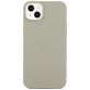 Mobigear Colors iPhone 14 Hoesje Flexibel TPU Backcover - Grijs