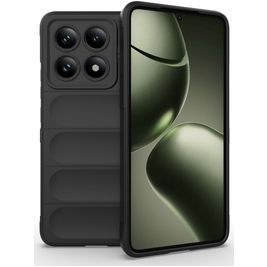 Mobigear Bumpy Xiaomi 14T Hoesje Flexibel TPU Backcover - Zwart