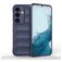 Mobigear Bumpy Samsung Galaxy S24 Hoesje Flexibel TPU Backcover - Donkerblauw