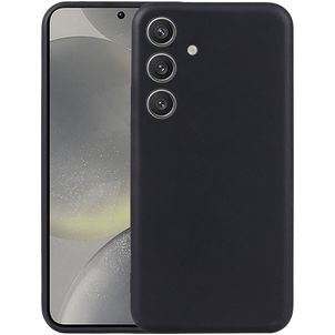 Mobigear Basics Samsung Galaxy S25 Plus Hoesje Flexibel TPU Backcover - Zwart